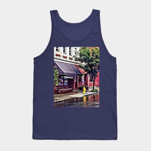 Owego NY - Fire Hydrant by Barber Shop Tank Top